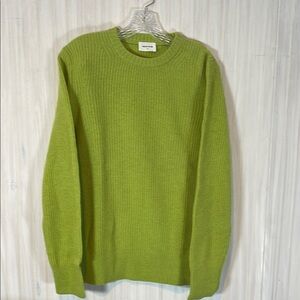 Wood Wood Green Crewneck Sweater